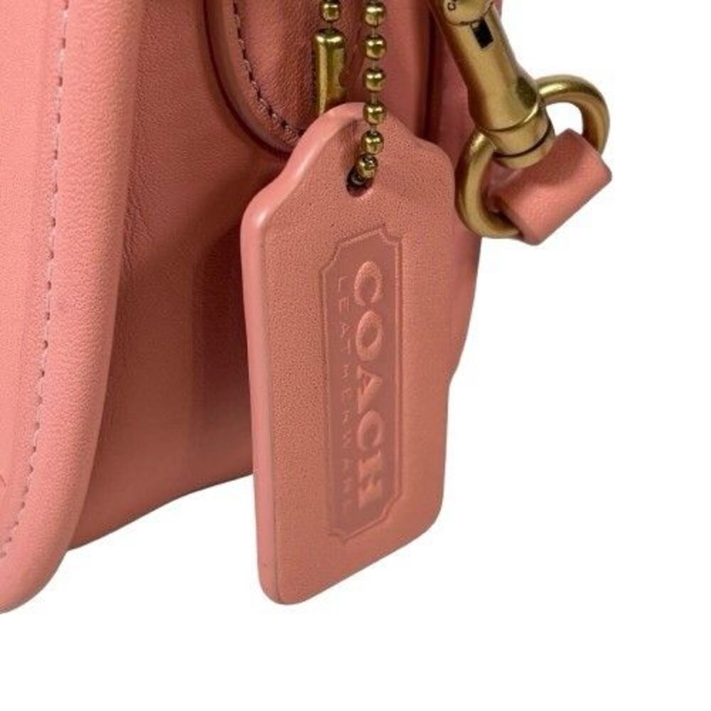 Coach 1941 Swinger Candy Pink Brass C5430 Leather Shoulder Bag The Originals - Picture 10 of 16